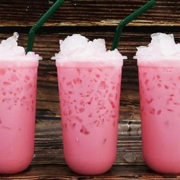 นมชมพูเย็น