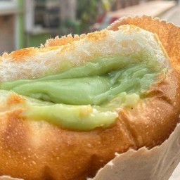 Pandan Custard Toast