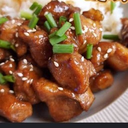 ข้าวราดหมูหวาน