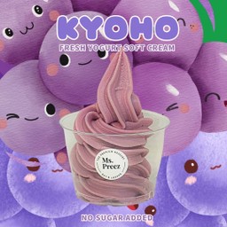 Fresh yogurt soft cream kyoho