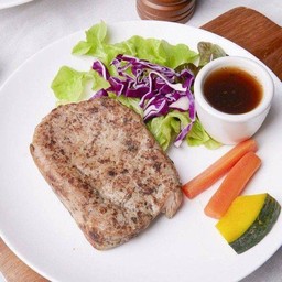 สเต็กหมูหมัก สูตรคลีน 280 kcal