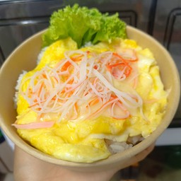 ข้าวไข่ข้น ปูอัด