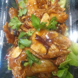 กุ้งกรอบซอสมะขาม