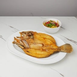 ปลากระพงทอดน้ำปลา