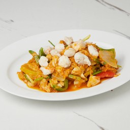 เนื้อปูผัดผงกระหรี่