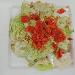 กะหล่ำปลีทอดน้ำปลา