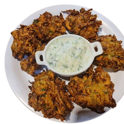 หอมทอดสไตล์อินเดีย ( 6 ชิ้น )