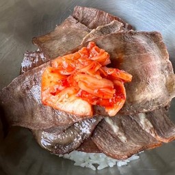 ข้าวหน้าลิ้นวัวย่าง