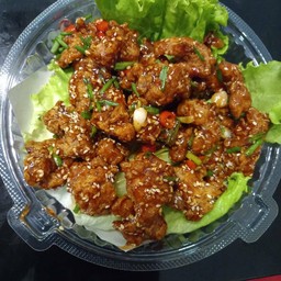 ไก่กรอบซอสเผ็ดเกาหลี