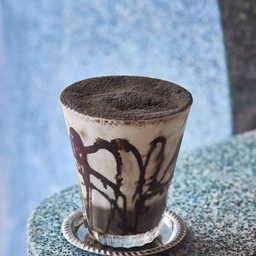 Black Sesame Soy Milk (น้ำเต้าหู้งาดำ)