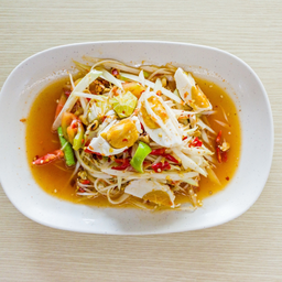 ตำไทยไข่เค็ม