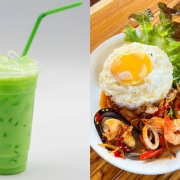 [เซตสุดฮิต] นมมรกต + ข้าวขี้เมา