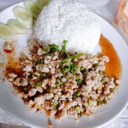 ข้าวลาบหมู