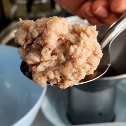 หมูสับน้ำใส-น้ำแดง