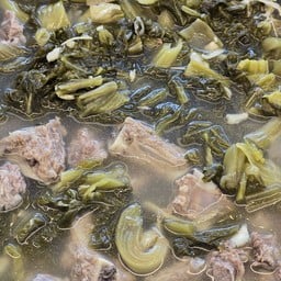 ต้มผักกาดดองหมู