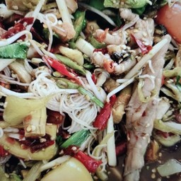 ตำป่า+ตีนไก่