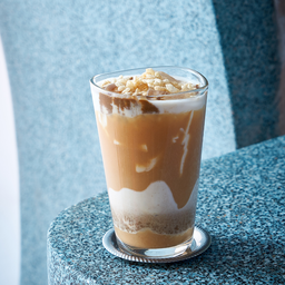 Iced Peanut Butter Kopi (กาแฟโกปี๊เนยถั่ว)