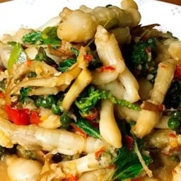 หอยหลอดผัดฉ่า