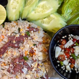 ข้าวผัดส้มเนื้อ (Homemade)
