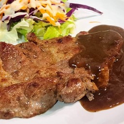 สเต็กสันคอหมู