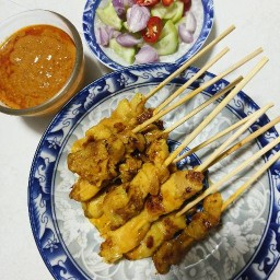 ร้านหมูแดง หมูสะเต๊ะ อร่อย งามเจริญ19 งามเจริญ19