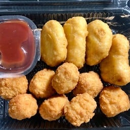 ไก่ป๊อป+นักเก็ต (ไก่ป๊อบ8นักเก็ต4)