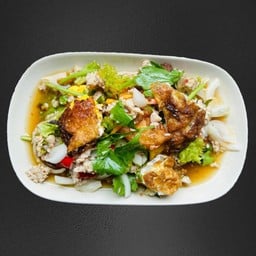 ยำไข่ดาว