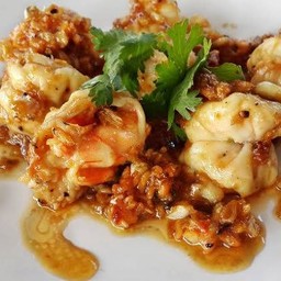 กุ้งกระเทียมพริกไทย
