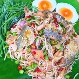 ขนมจีนน้ำยาป่า-กะทิรสแซ่บ