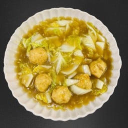 ลูกชิ้นกุ้งผักกาดขาว