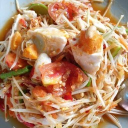 ตำไทยไข่เค็ม