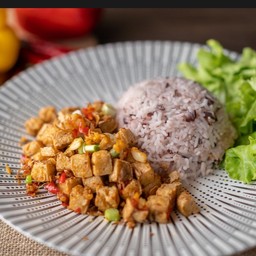 เต้าหู้คั่วพริกเกลือ