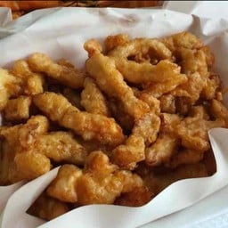 ไข่หมึกทอด ครึ่งโล