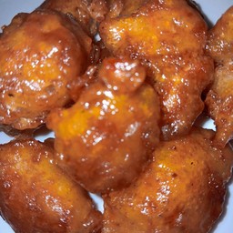 ไก่ทอดเนื้อล้วน ซอสเค็มหวาน