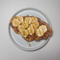 ครอฟเฟิล 70 กรัม คาราเมล กล้วย