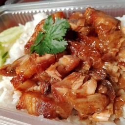 หมูกรอบผัดน้ำมันหอย