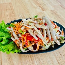(14) ตำเหลาตีนไก่ 12 ชิ้น