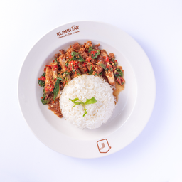 ข้าวกะเพราหมูกรอบ