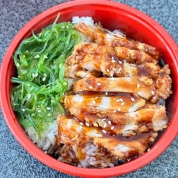 ข้าวไก่ละซอสเกาหลี