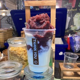 บลูเบอรี่สมูทตี้โยเกิร์ต