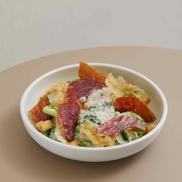 Caesar Salad with Tempura Chips