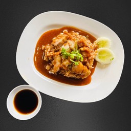 ข้าวหมูกรอบ