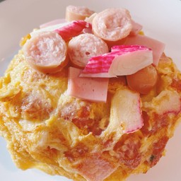 ข้าวไข่เจียวทรงเครื่อง
