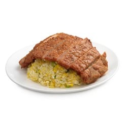 ข้าวผัดหน้าพอร์คชอพ