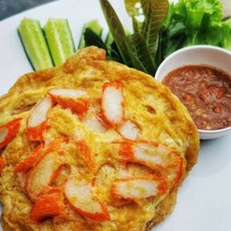 ไข่เจียวปูอัด