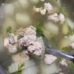 ต้มจืดฟักใส่กระดูกหมู