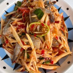 ตำกุ้ง สด/สุก