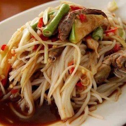 ตำซั่วปูปลาร้า