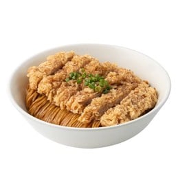 บะหมี่แห้งหน้าไก่ทอดกรอบสีทอง