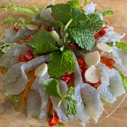 กุ้งแช่น้ำปลา